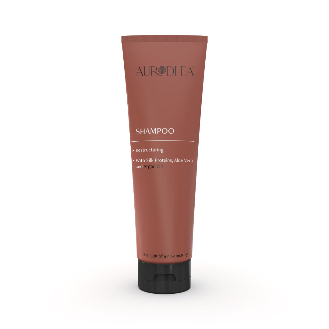 AR02B Aufbau-Shampoo mit Arganöl 250 ml | Angereichert mit Aloe Vera & Seidenprotein