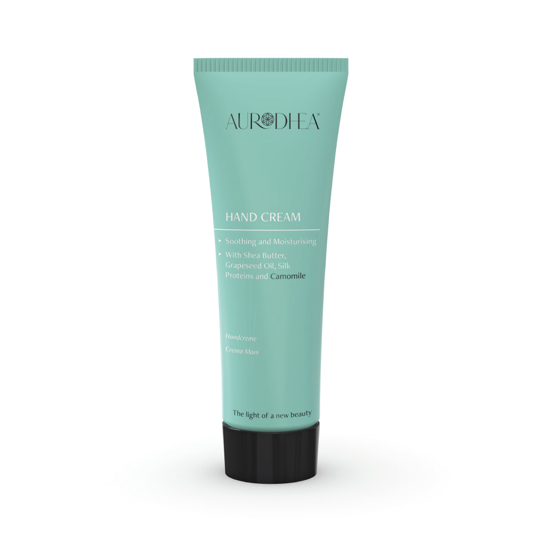 CR28B Handcreme mit Kamille 75 ml | Angereichert mit Sheabutter, Traubenkernöl & Seidenprotein