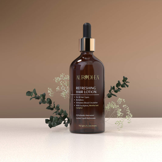 FA03B  Erfrischendes Haarwasser mit Menthol & Kampfer 100 ml | Angereichert mit ätherischem Eukalyptusöl