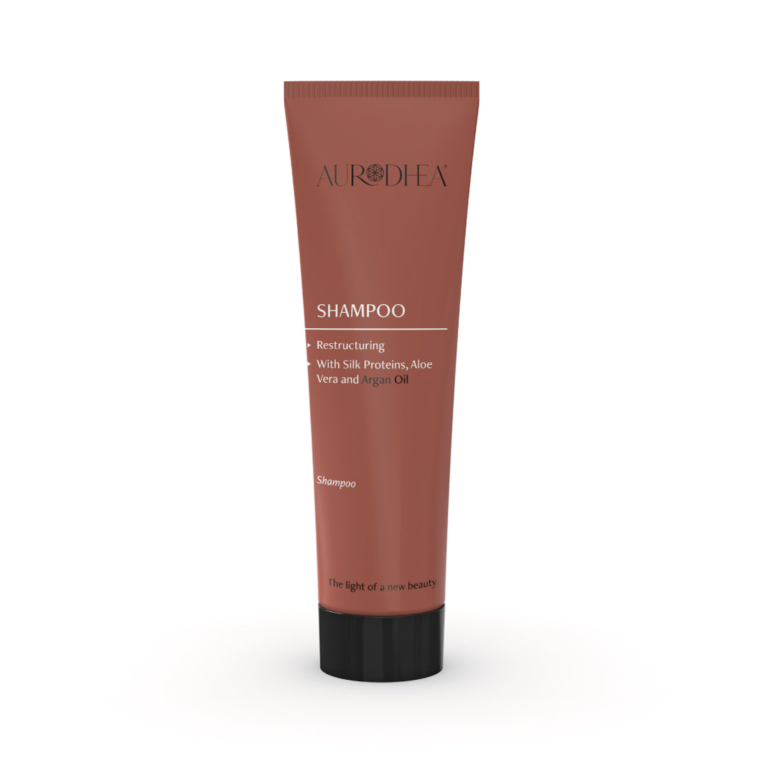 AR02B Aufbau-Shampoo mit Arganöl 250 ml | Angereichert mit Aloe Vera & Seidenprotein