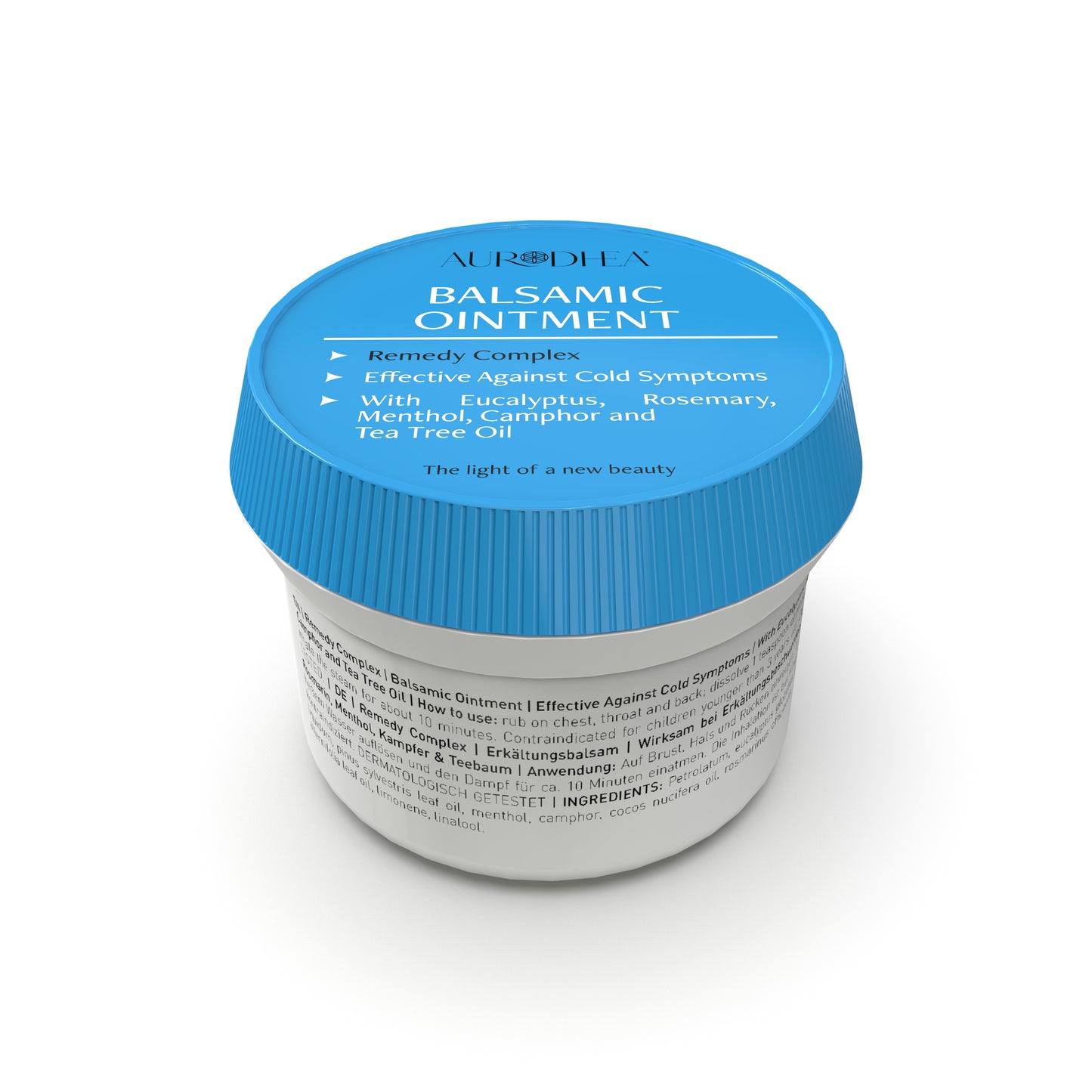 MD05B Erkältungsbalsam 50 ml | Angereichert mit Eukalyptus, Rosmarin, Menthol & Kampfer