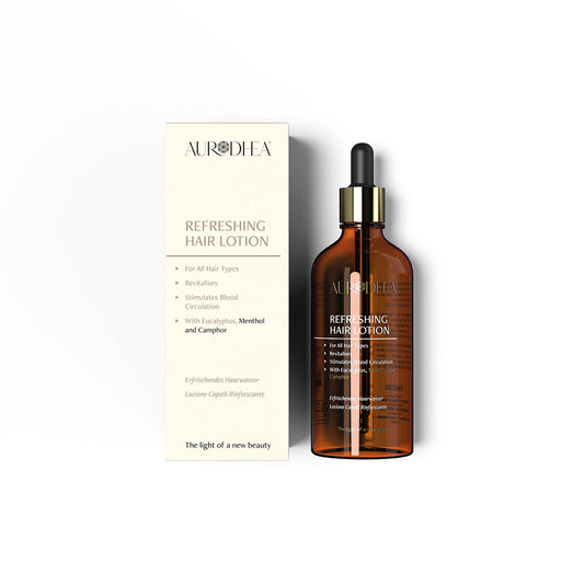 FA03B  Erfrischendes Haarwasser mit Menthol & Kampfer 100 ml | Angereichert mit ätherischem Eukalyptusöl