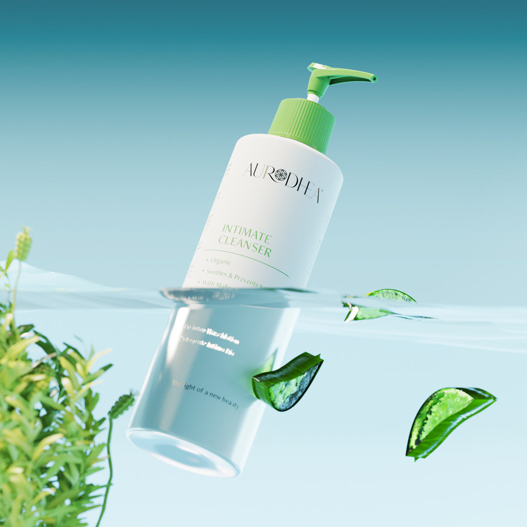 SP03B Bio Intim-Waschlotion mit Aloe Vera 260 ml - 50 ml | Angereichert mit Malve & Kamille