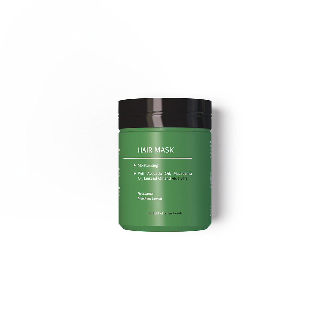 BV05B Haarmaske mit Aloe Vera 150 ml | Angereichert mit Avocadoöl, Macadamiaöl & Leinöl